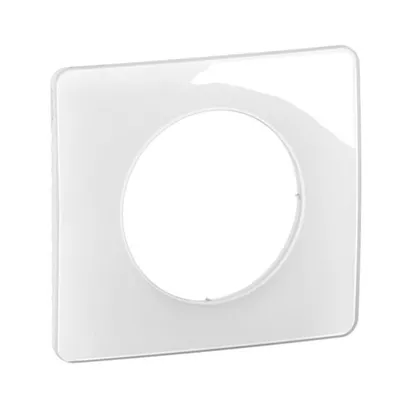 PLAQUE DE FINITION CELIANE - BLANC EMAILLE