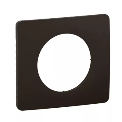 PLAQUE DE FINITION CELIANE NOIR MAT