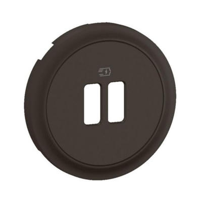 ENJOLIVEUR PRISE USB SIMPLE OU DOUBLE CELIANE - NOIR