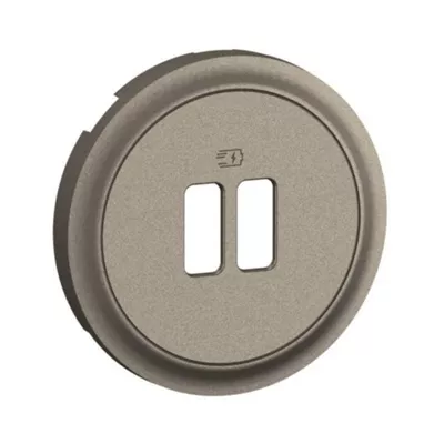 ENJOLIVEUR PRISE USB SIMPLE / DOUBLE CELIANE - TITANIUM
