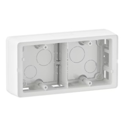 CADRE SAILLIE CELIANE 2 POSTES - BLANC