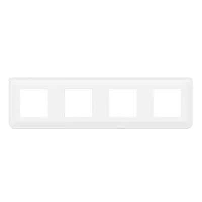 PLAQUE BLANCHE 4X2 MODULES HORIZONTAL