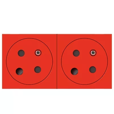 PRISE  2X2P+T F/B DETROMPEUR 45