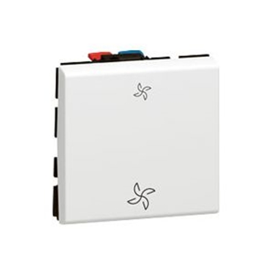 VA-ET-VIENT PROG MOSAÏC - POUR CDE DIRECTE DE VMC - 2 MOD - 10 AX - BLANC