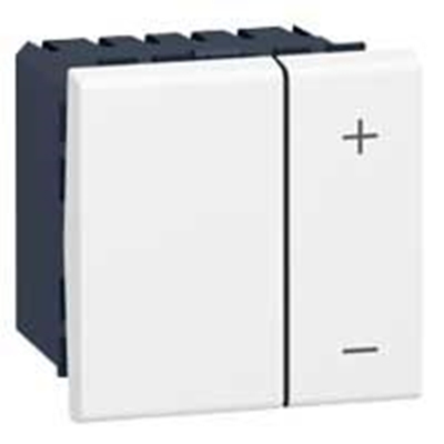 ECOVARIATEUR UNIVERSEL POUR LAMPES ÉCO 2 FILS PROG MOSAÏC - BLANC
