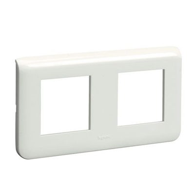 78804L PLAQUE BLANCHE 2X2 MODULES HORIZONTALE MOSAIC