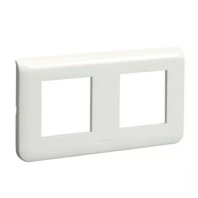 PLAQUE PROGRAMME MOSAÏC - HORIZONTAL – BLANC ENTRAXE 71MM
