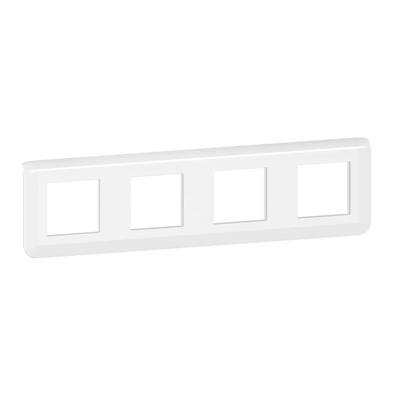 PLAQUE 4X2 MODULES BLANC