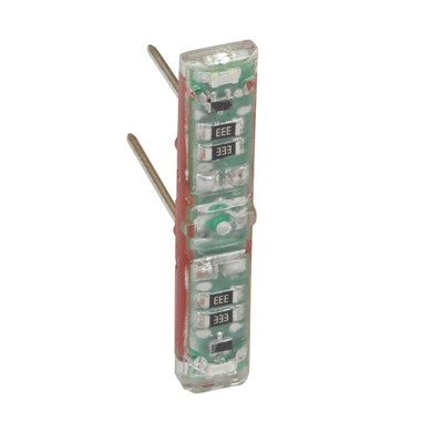 VOYANT TEMOIN 230V PHASE DISTRIBUEE MOSAIC EASY-LED BROCHABLE - LEDS BLANCHES