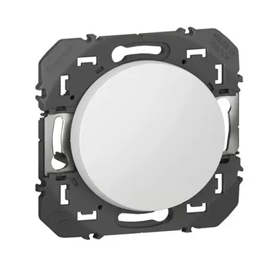 POUSSOIR SIMPLE DOOXIE 6A 250V~ FINITION BLANC