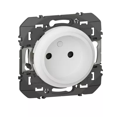 PRISE DE COURANT 2P À PUITS DOOXIE 16A FINITION BLANC