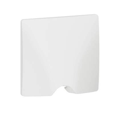 SORTIE DE CÂBLE IP21 DOOXIE LIVRÉE COMPLÈTE AVEC PLAQUE FINITION BLANC