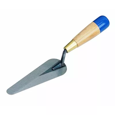 TRUELLE LANGUE DE CHAT INOX POIGNÉE BOIS