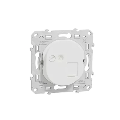 OVALIS - PRISE RJ45 - CAT6A - GRADE 3 (MULTIMEDIA +) (LONGUE DISTANCE) - BLANC