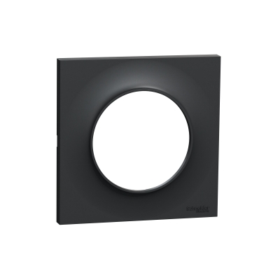 PLAQUE 1 POSTE STYL ANTHRACITE ODACE
