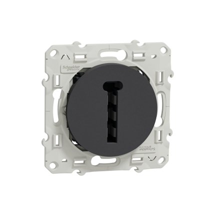 CONJONCTEUR TELEPHONE ANTHRACITE ODACE