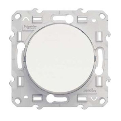 POUSSOIR BLANC 10A VIS ODACE
