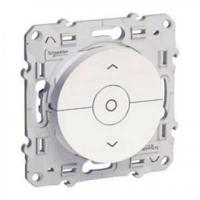 INTER VOLET ROULANT 3 BOUTONS  BLANC VIS ODACE