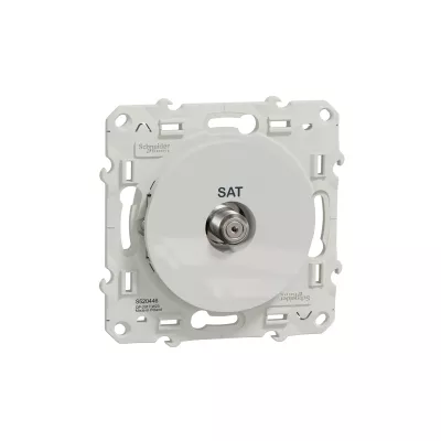 PRISE SAT BLANC VIS ODACE