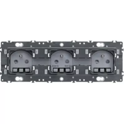 PRISE DE COURANT GALLERY 2P+T TRIPLE