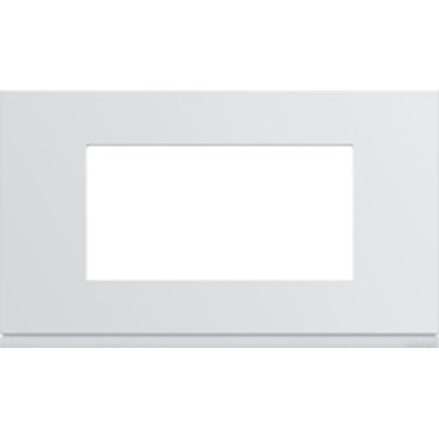 PLAQUE GALLERY PLASTIQUE INJECTE 4 MODULES ENTRAXE  57MM PURE