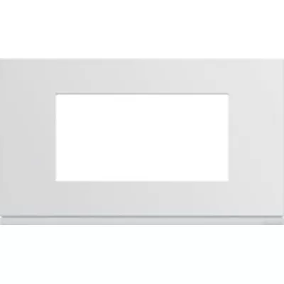 PLAQUE PLASTIQUE HORIZONTALE 4 À 8 MODULES