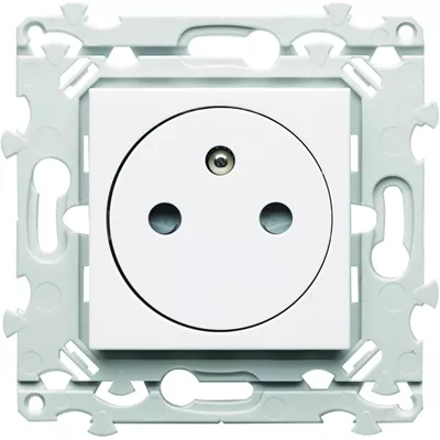 PRISE DE COURANT  AFFLEURANTE 2P+T ESSENSYA PURE