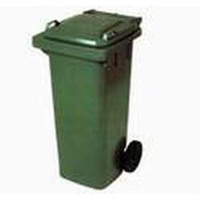 CONTENEUR 120L PEHD + ROULETTES
