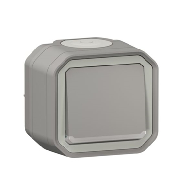 POUSSOIR NO LUMINEUX PLEXO COMPLET SAILLIE GRIS