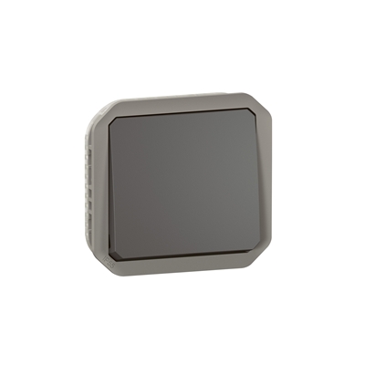 INTERRUPTEUR OU VA-ET-VIENT 10AX 250V PLEXO COMPOSABLE ANTHRACITE