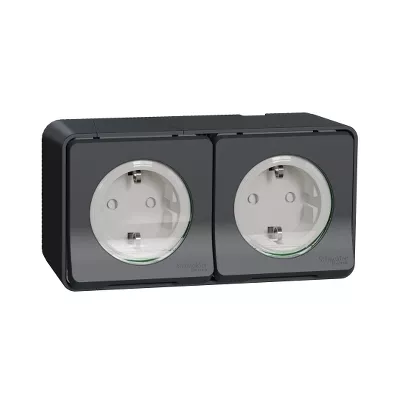 DOUBLE PC 2P+T SCHUKO