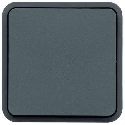 WNA020 POUSSOIR A FERMETURE 1F ASSOCIABLE GRIS CUBYKO