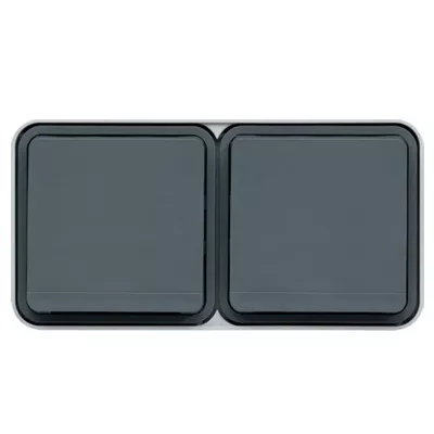 PRISE DOUBLE HORI. 2P+T SAILLIE CUBYKO