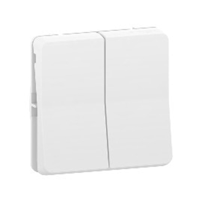 DOUBLE VA ET VIENT ETANCHE BLANC COMPOSABLE MUREVA STYL