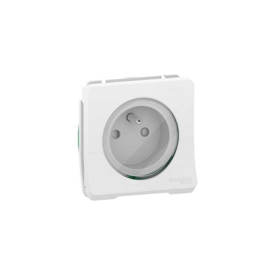 PRISE 2P+T ETANCHE BLANC COMPOSABLE MUREVA STYL