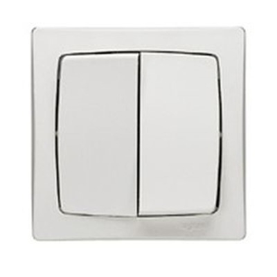 86020 DOUBLE VA ET VIENT  COMPLET BLANC OTEO
