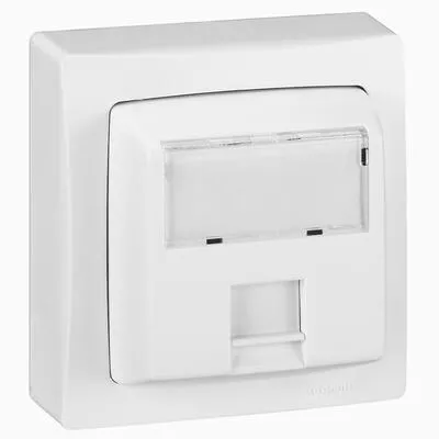 POUSSOIR APPAREILLAGE SAILLIE COMPOSABLE - 6 A - BLANC