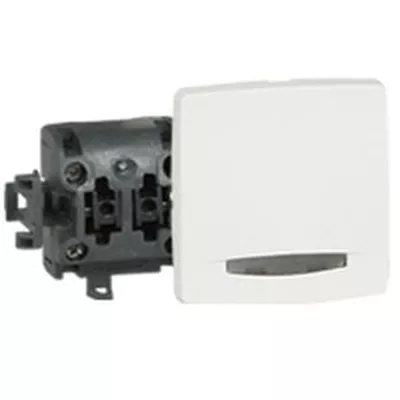 INTERRUPTEUR VA-ET-VIENT APPAREILLAGE SAILLIE COMPOSABLE - BLANC