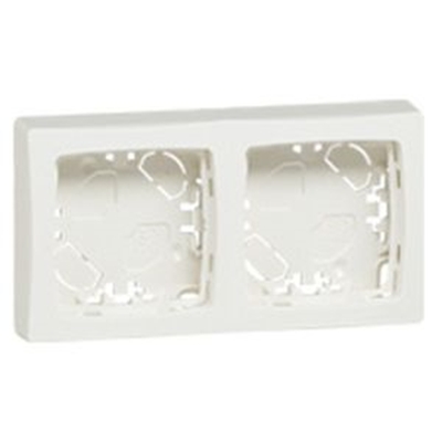 86092 CADRE SAILLIE 2 POSTES BLANC OTEO