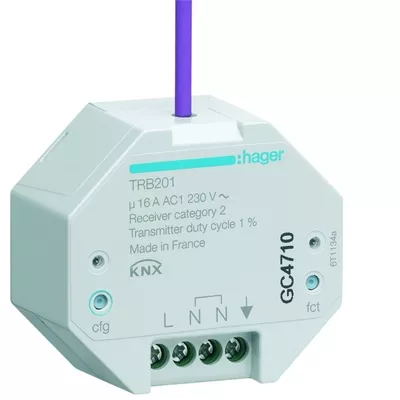 MODULE TEBIS 1 SORTIE  16A  A ENCASTRER