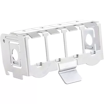 SUPPORT METAL TC350 4XEMBASES RJ - RAIL DIN