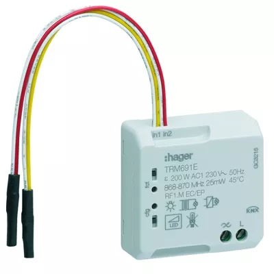 VARIAT. 200W 2FILS + 2ENTREES KNX RADIO