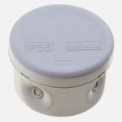 BOITE ETANCHE IP55 80X80X45 650° ENT. DIR