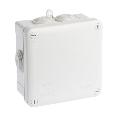 BOITE ETANCHE  IP55 105X105X55 960°ENT. DIR