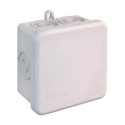 BOITE ETANCHE IP55 80X80X45 960° ENT. DIR
