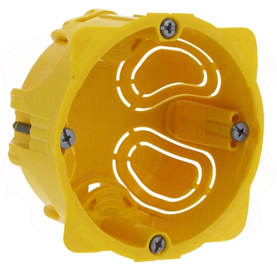 BOÎTE MONOPOSTE BATIBOX - CLOISON SÈCHE - VIS/GRIFFE PROF. 40 MM