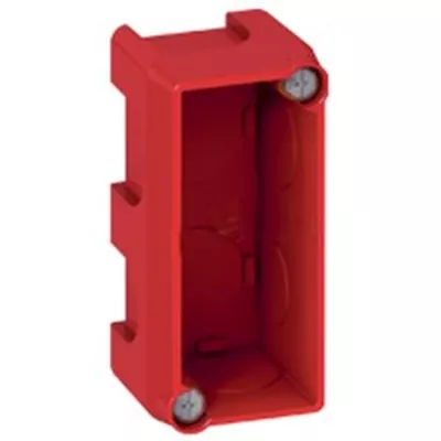 BOÎTE MONOPOSTE BATIBOX MAÇONNERIE POUR MOSAIC OU CÉLIANE 1 MOD PF 40 RÉF 80140