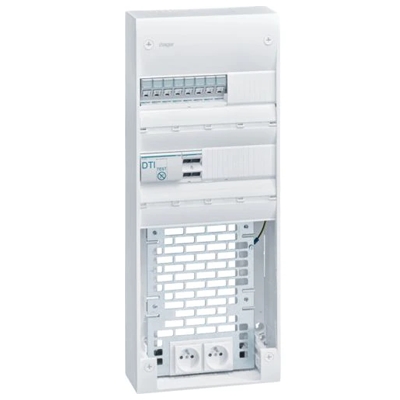 COFFRET VDI 2 RANGEES 26 MODULES