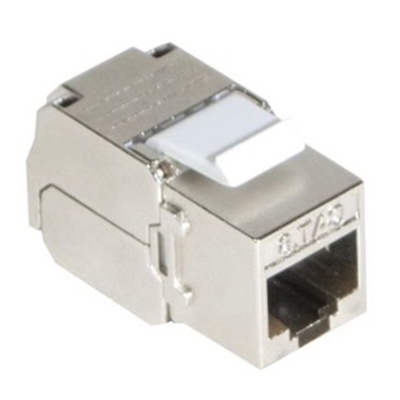 EMBASE RJ45 A REPERAGE LUMINEUX ELFII CAT 6 FTP AUTODENUDANT PACK DE 8