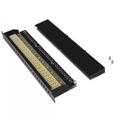 PANNEAU DE BRASSAGE EQUIPÉ 1U 24 PORTS